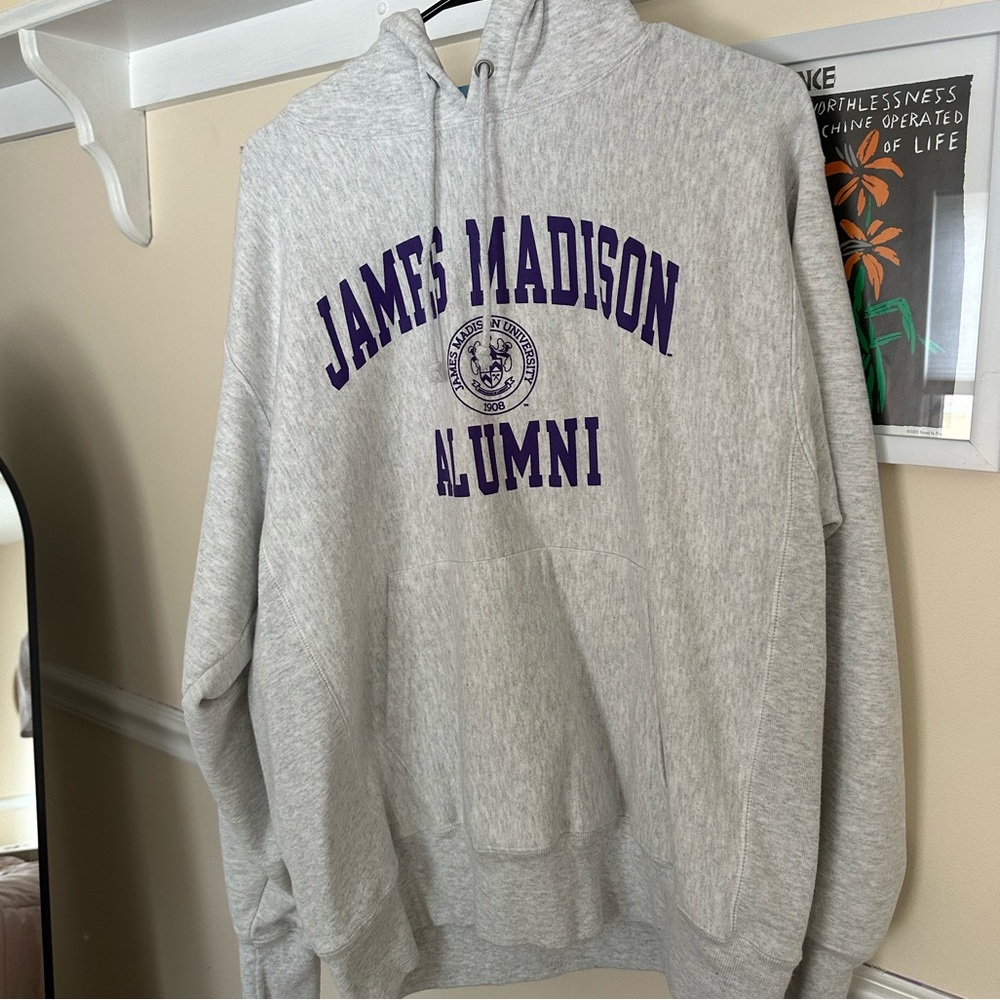 JMU james madison university alumni alum champion reverse weave sweatshirt